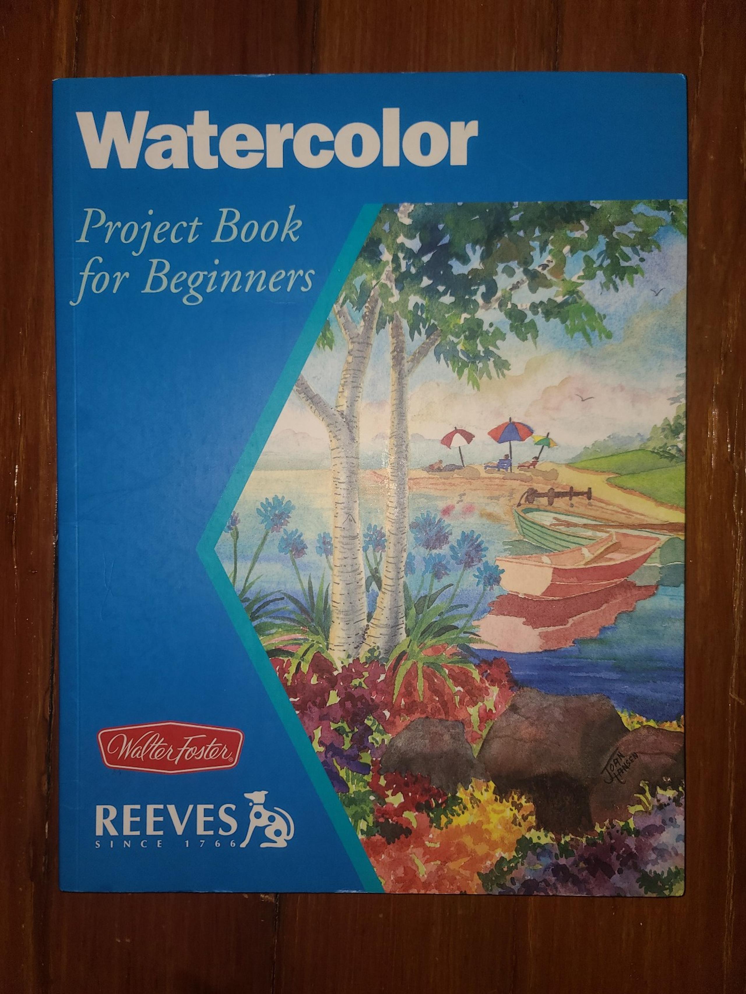 Watercolor instruction book