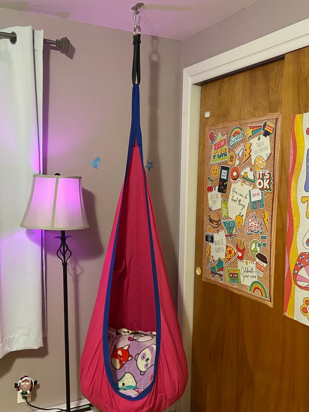 Kids pod hammock swing