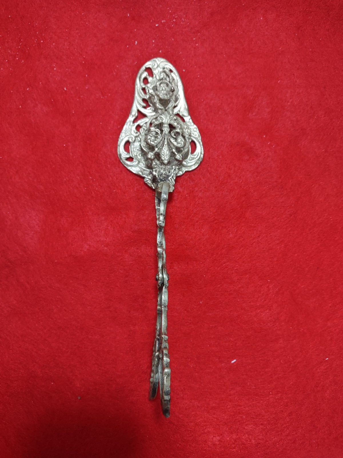 Old Estate, Fine Antique Ornate Fancy Gold Victorian Rococco Toast / Pastry Ton