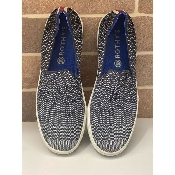 Rothy's Maritime Gradient Sneakers Slip On Women Size 11 Blue
