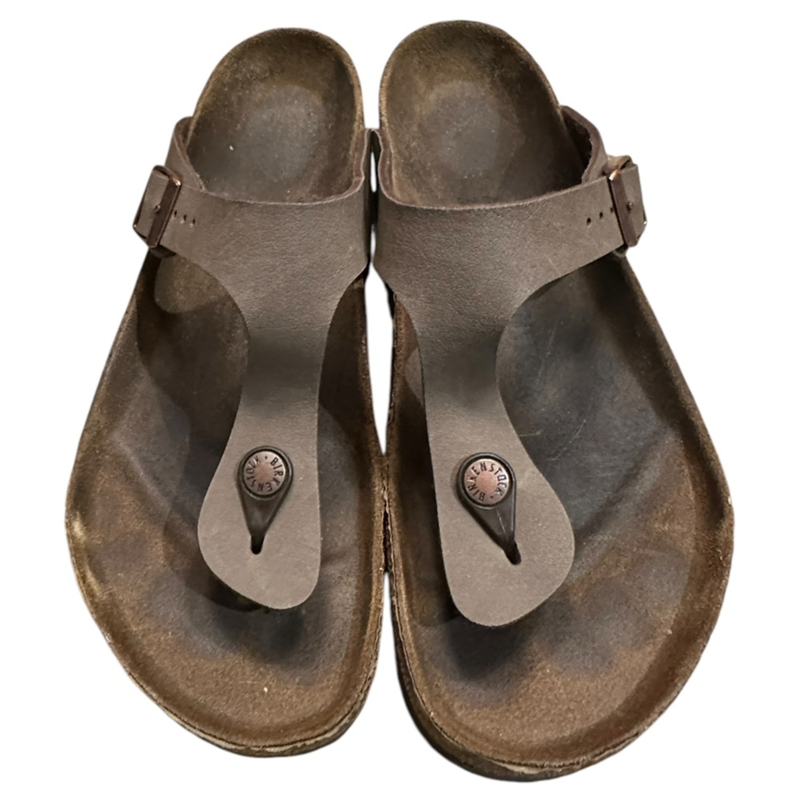Birkenstock Gizeh Brown Sandals in a Women’s Size 41 (10/10.5)
