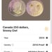 Canada 250 Snowy Owl Coin