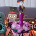DIA De Los Muertos Catrina W Roses
