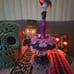 DIA De Los Muertos Catrina W Roses