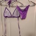 Purple Competition Bikini Size M