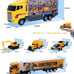 Toys for Boys,25 Pcs Engineering Die-cast Construction Car Toddler Birthday Gift