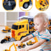 Toys for Boys,25 Pcs Engineering Die-cast Construction Car Toddler Birthday Gift