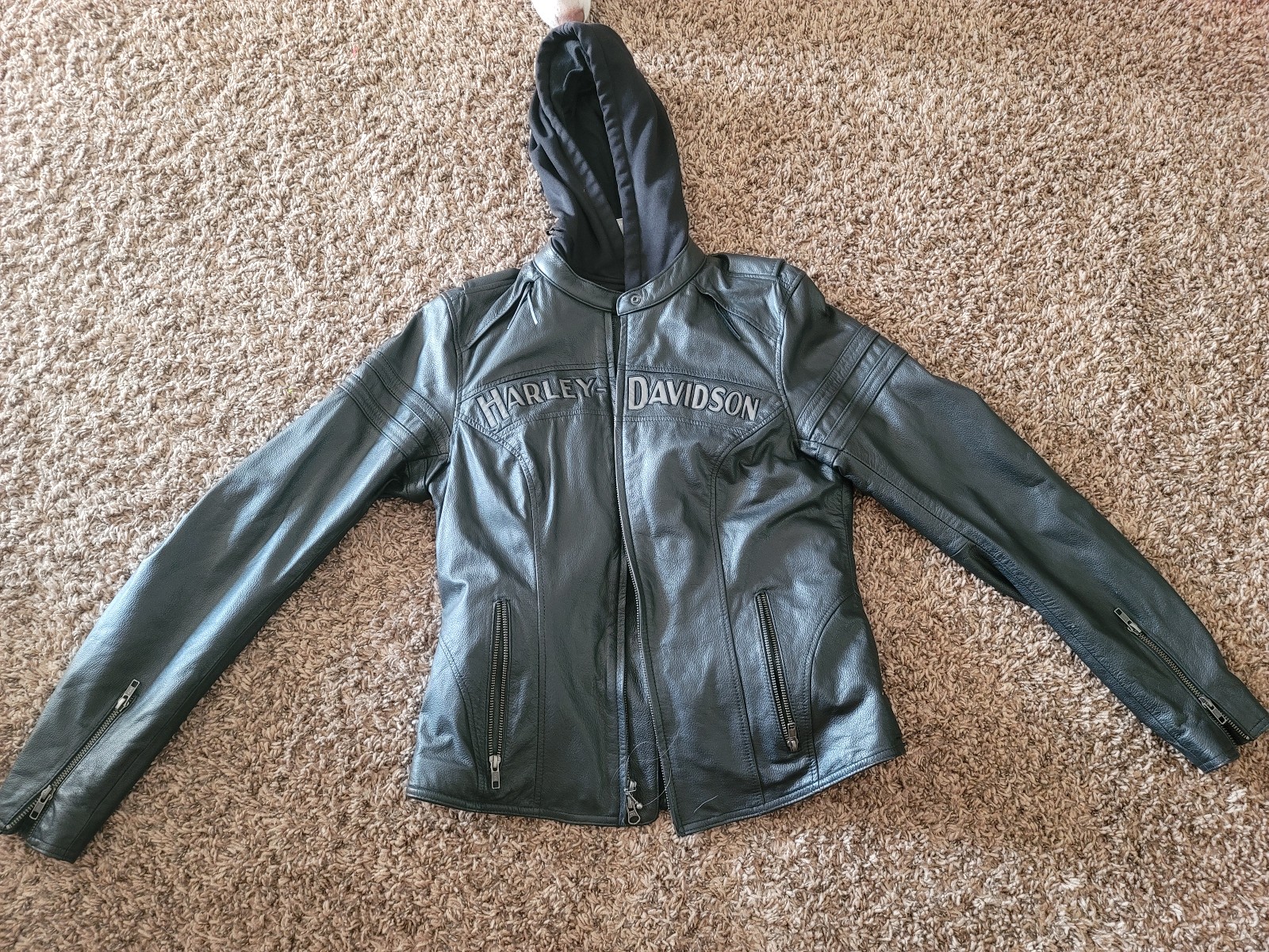Harley Davidson 3n1 Leather Jacket