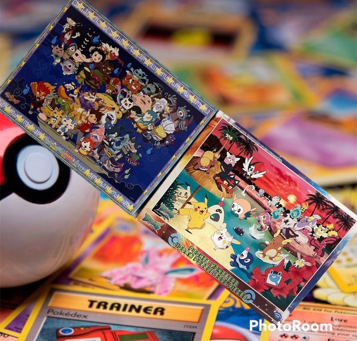 ensky puzzles pokemon pocket monsters lot of 2 japanese