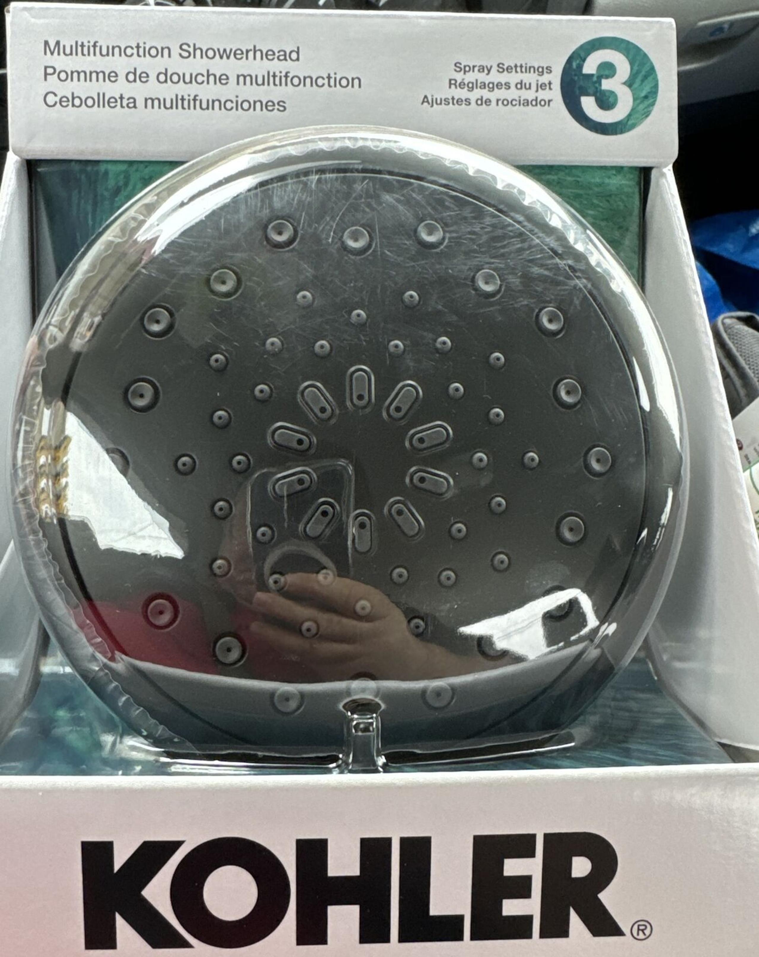 Kohler Avail 3 Mode Shower-HEAD. Model R31299-G-BL. MATTE BLACK BRAND NEW