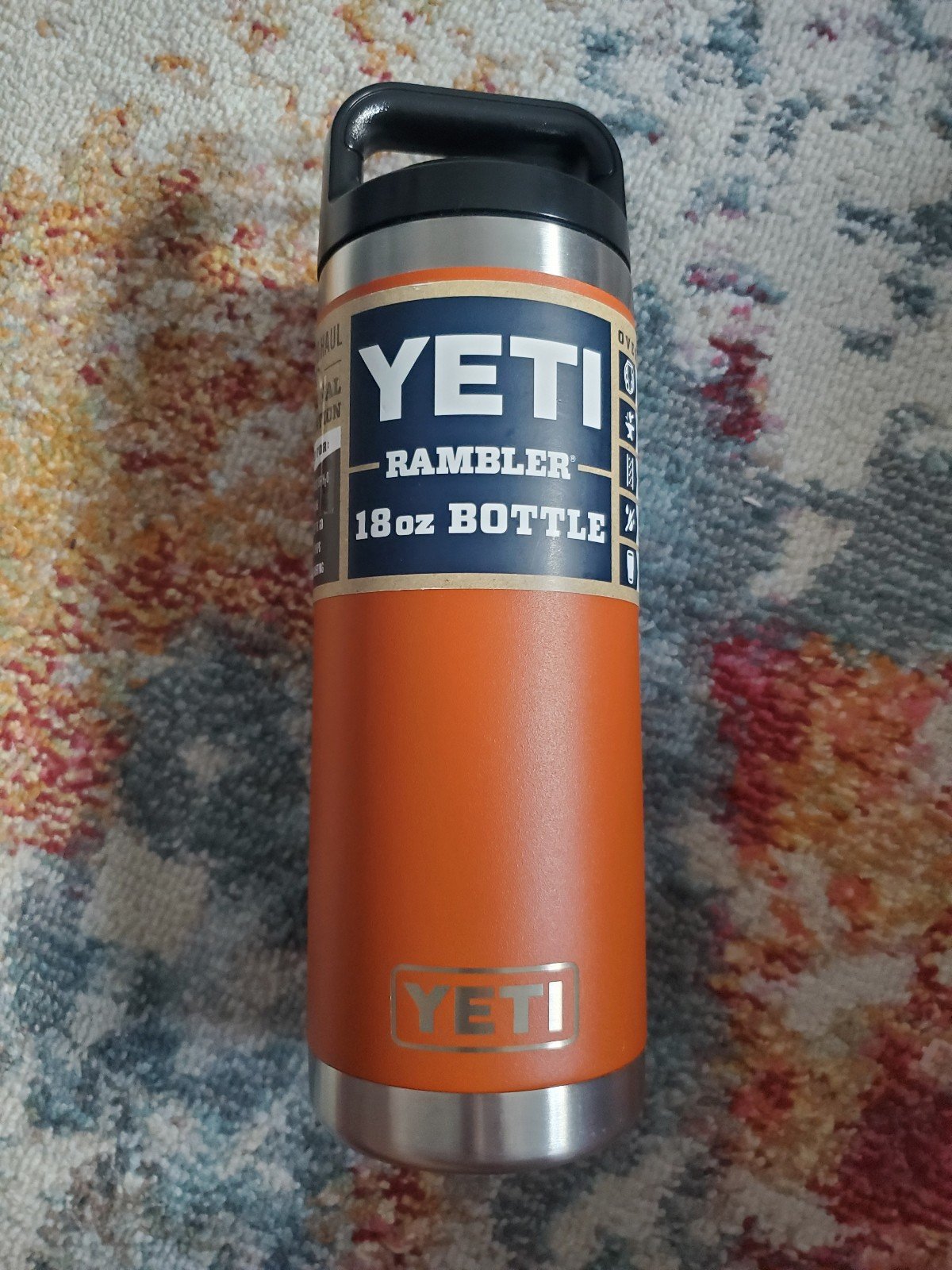 Yeti Rambler 18oz in disc Clay *Rare*