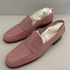 Silvia Fiorentina by Gravati Women’s 5 1/2 M Pink Leather Loafer Flats N2YS56