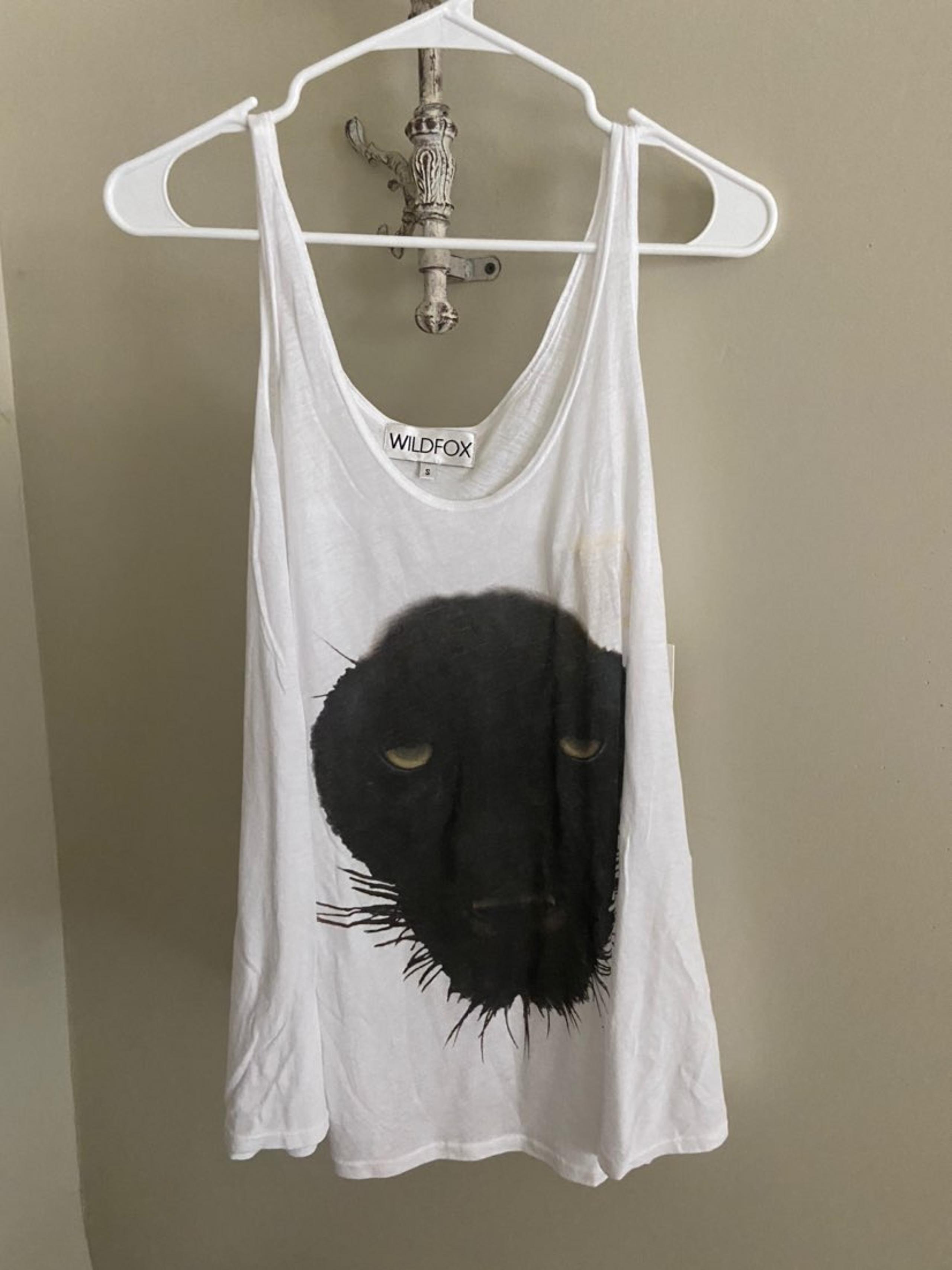 NWT Wildfox Black Panther Tank Small