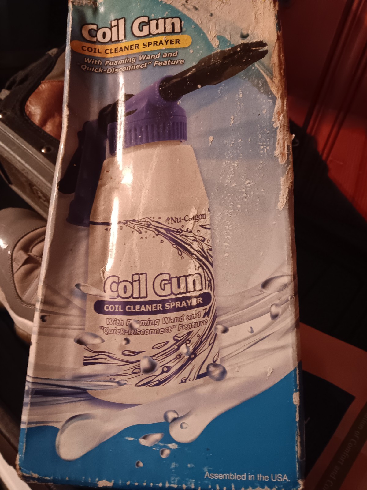 Nu-calgon, Coil Cleaner Gun Sprayer With Foaming Wand And Quick Connect -
