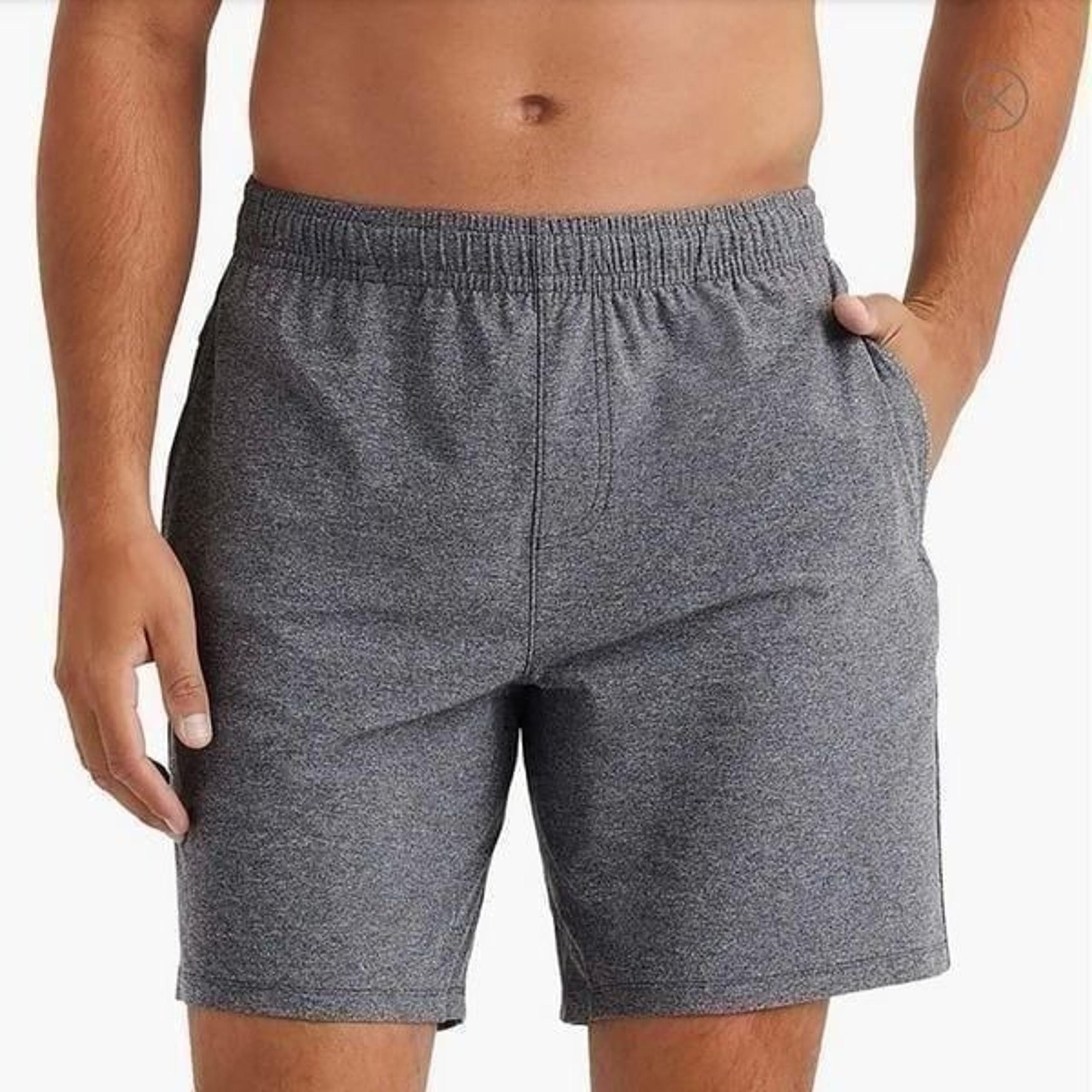 NWT Rhone Reign Midweight Performance Athletic Shorts Light Grey Heather