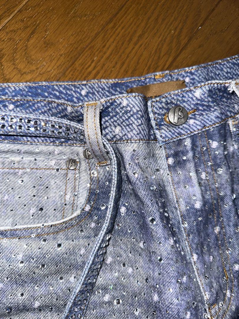 Royal Child Birth Diamond Denim Pants