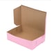 14 x 10 x 4 Pink Cupcake / Muffin Boxes - 50 Pack