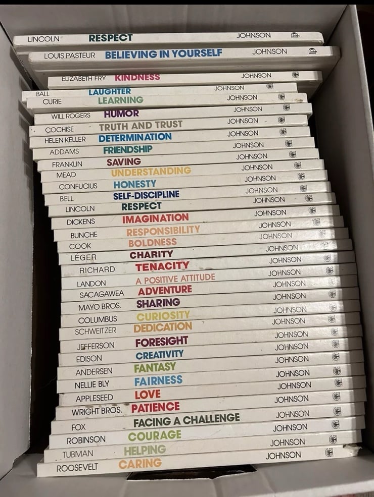 33 valuetales spencer johnson home school books valutales