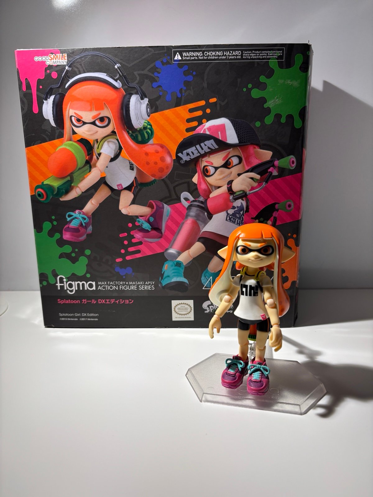 Inkling girl figma splatoon figure