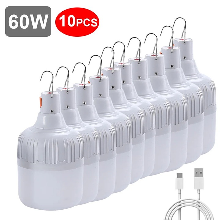 Usb Rechargeable Led Bulb Portable
