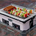 Fire Sense 60450 Yakatori Internal Grates Charcoal Chrome Cooking Grill Japanese