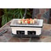 Fire Sense 60450 Yakatori Internal Grates Charcoal Chrome Cooking Grill Japanese