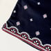 Loft Women’s 4” Inseam The Riviera Short Embroidered Navy Blue/Red NWT Size 10