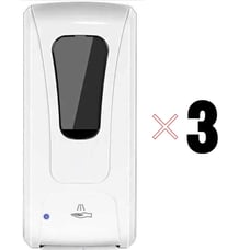 3 Automatic Hand Sanitizer Gel Soap Dispenser, Touchless Motion Sensor