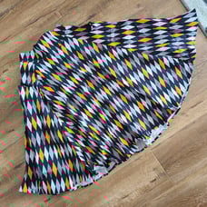 Pinup couture harlequin skirt small