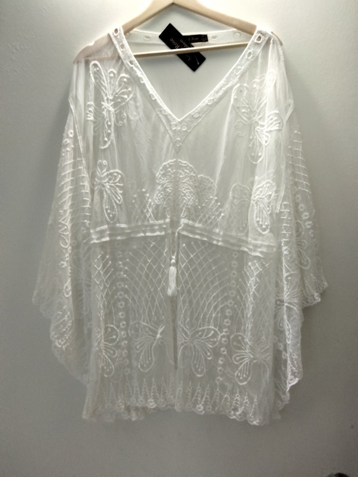 Lace Cover Top Minidress - XL