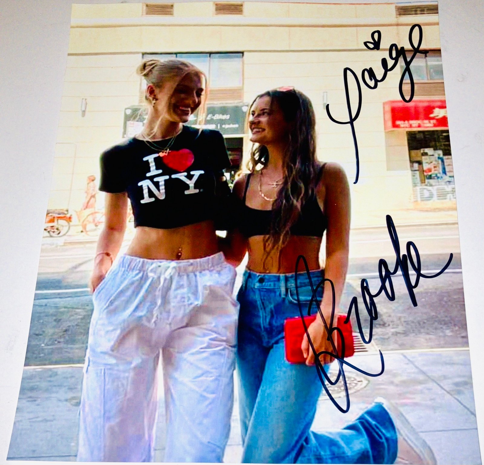 BROOKE HYLAND & PAIGE HYLAND DANCE MOMS SIGNED AUTOGRAPHED 8X10 PHOTO +PROOF #2