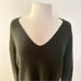 ATHLETA Hanover Merino V-Neck Oversized Sweater Dark Forest Green | Medium