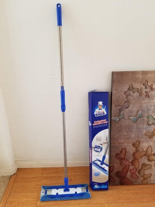 Professional Microfiber Mop for Hardwood, Laminate, Tile Floor Cleaning