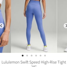 NWT Lululemon SWIFT SPEED SIZE 10 28in leggings tights