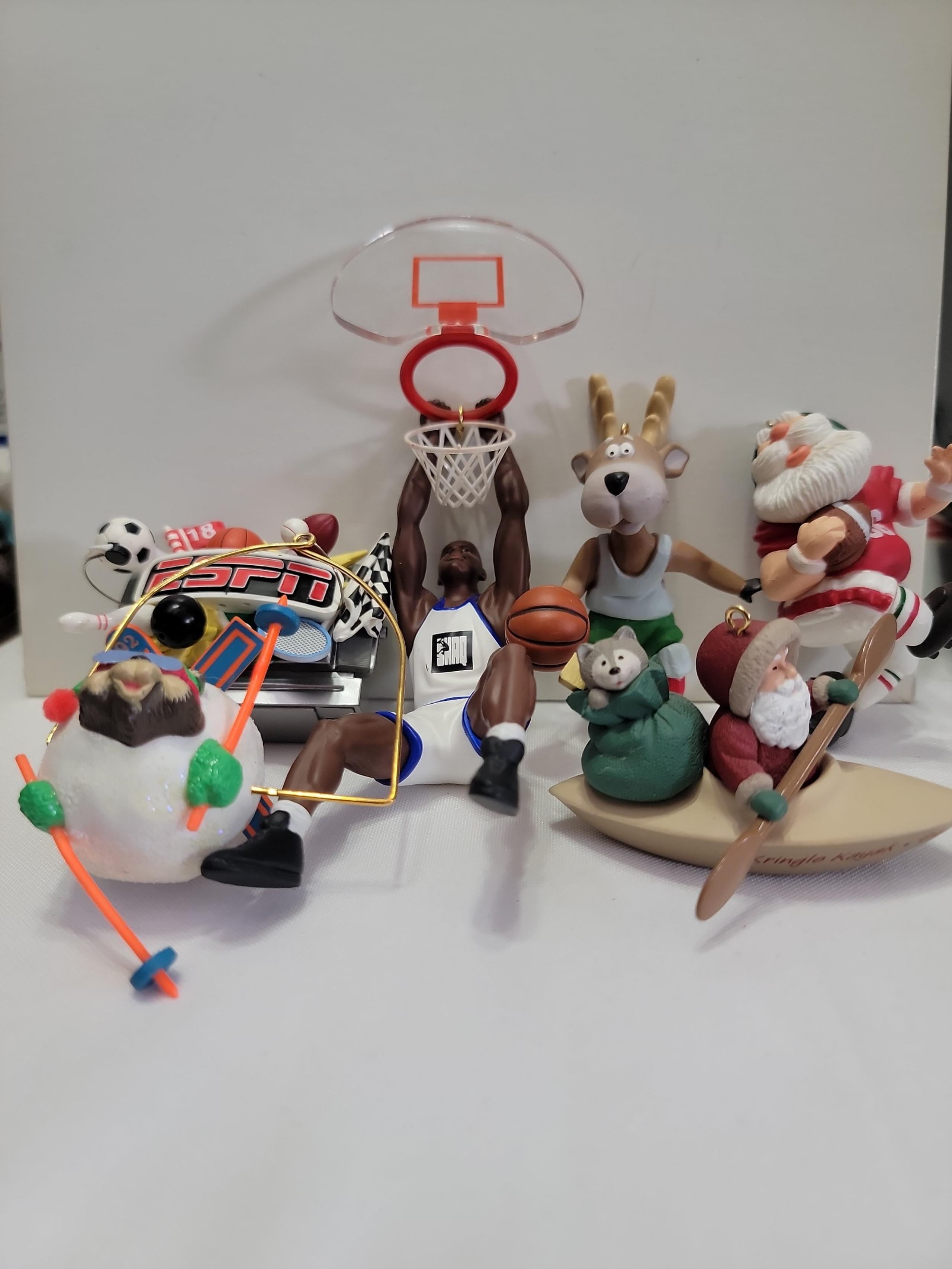 Set of 6 Hallmark ornaments