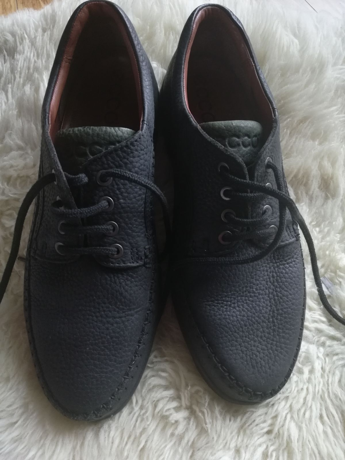 Leather Ecco Veggetable Tanned Shoes.