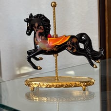 The Franklin Mint - World of Carousel Horses Set