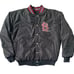 JH Design St. Louis Cardinals Wool Leather Reversible Varsity Jacket Size: L