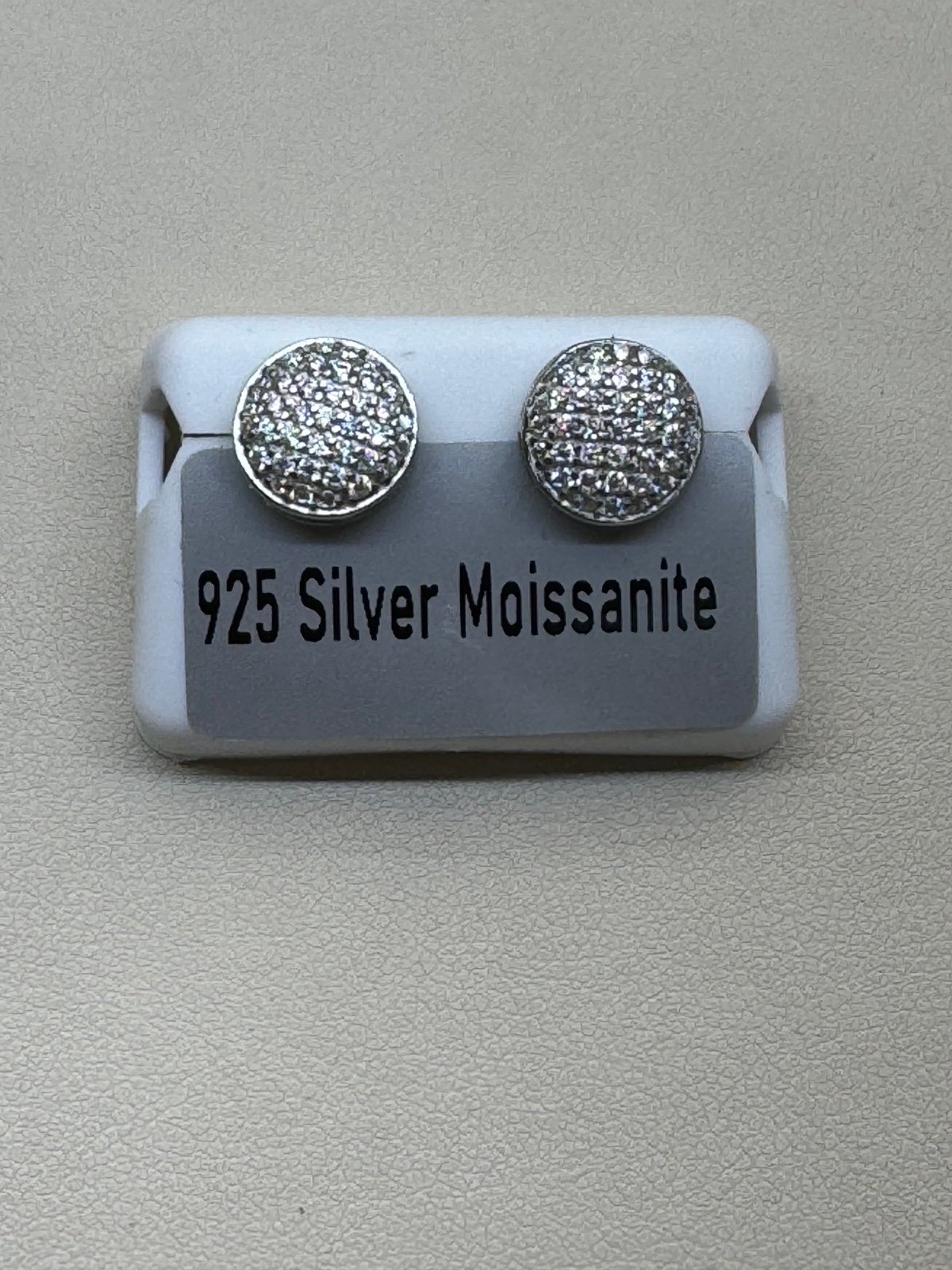 925 Sterling Silver Moissanite Earrings