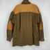 Tan Vintage Orvis Leather-trim Fishing Field Jacket Hunting Filed Coat Mens Larg