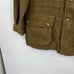 Tan Vintage Orvis Leather-trim Fishing Field Jacket Hunting Filed Coat Mens Larg