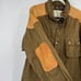Tan Vintage Orvis Leather-trim Fishing Field Jacket Hunting Filed Coat Mens Larg