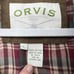 Tan Vintage Orvis Leather-trim Fishing Field Jacket Hunting Filed Coat Mens Larg