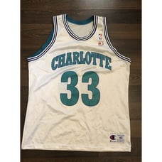 Vintage Charlotte Hornets #33 Basketball-NBA Champion Jersey Size48 (XL)