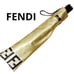 FENDI Fendi Folding Umbrella Zucca Pattern Gold Fendi