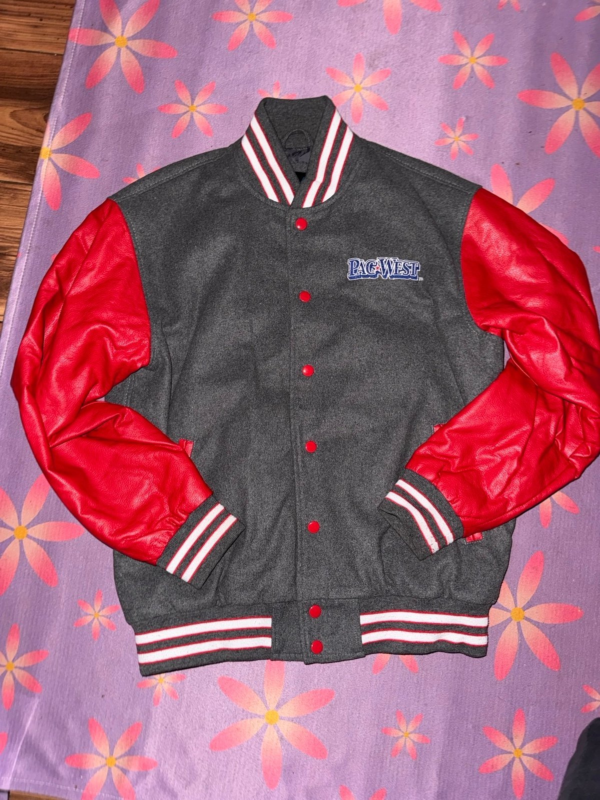 PacWest Champion Jacket - Varsity (Faux Leather but heavy jacket!)