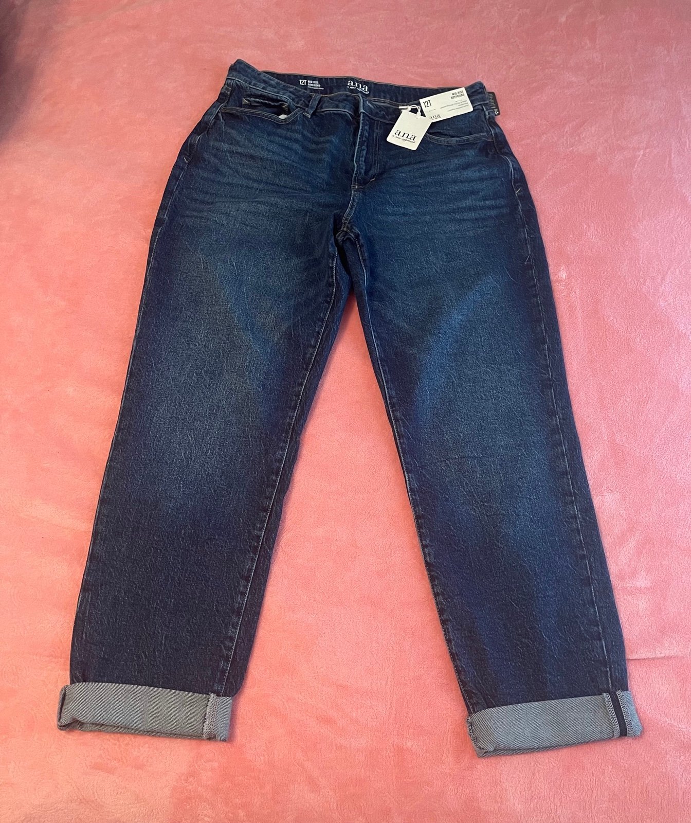 a.n.a Midrise Boyfriend Jeans