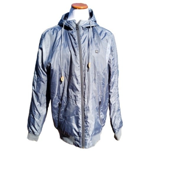 QUIKSILVER Jacket Grey Womens Sz L