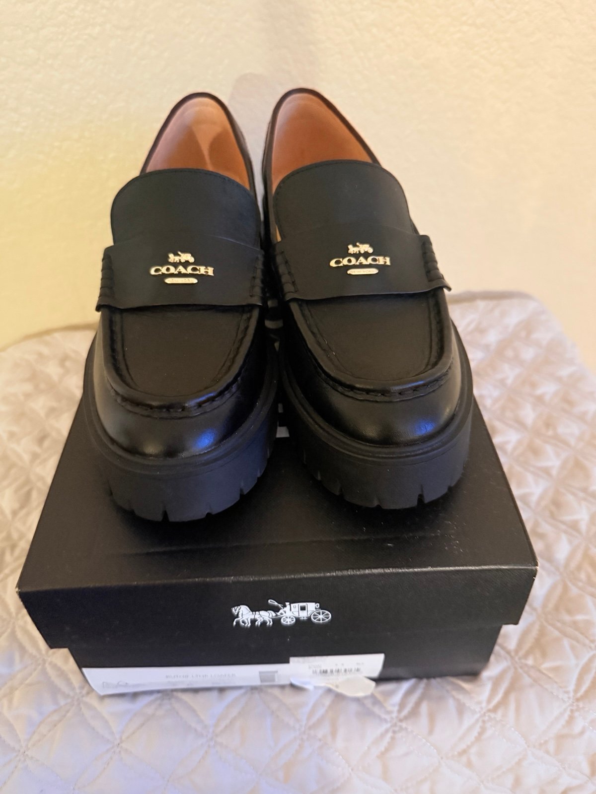 Coach Ruthie loafer slip on size 6