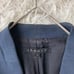 Theory No-Collar Jacket Pantsuit Navy Setup